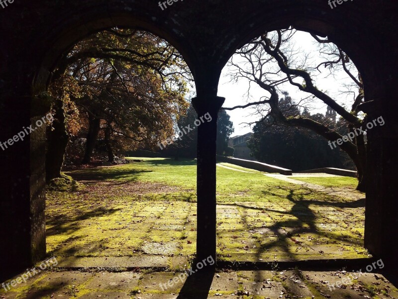 Santiago Of Compostela Bonaval Park Arches Portal Free Photos