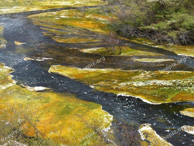 New Zealand North Island Volcanism Volcanic Hot Source