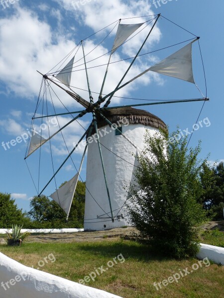 Mill Wing Open Air Museum Windmill Historically