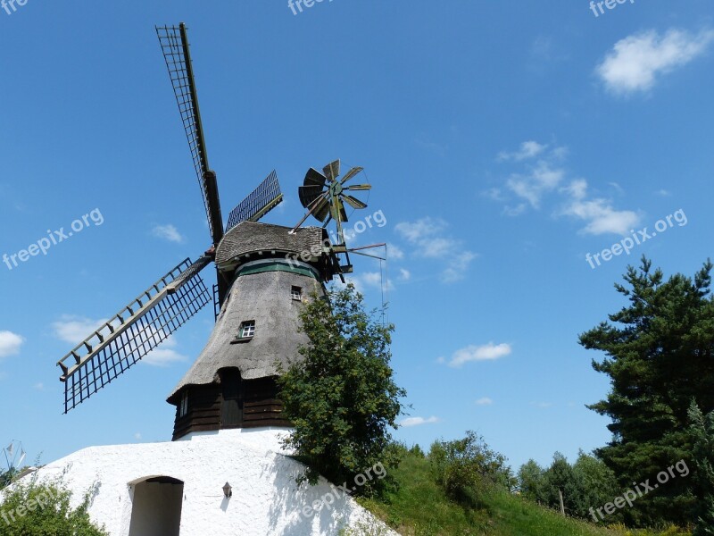 Mill Wing Open Air Museum Windmill Historically