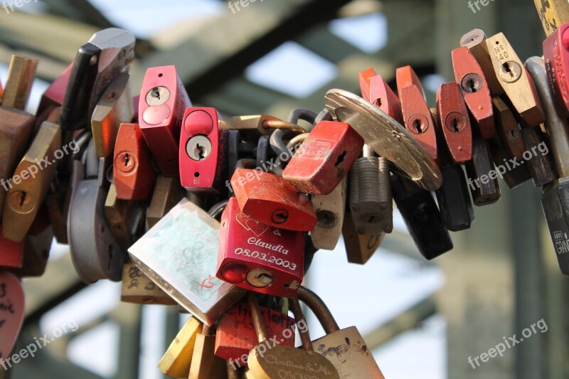 Love Locks Love Castle Friendship Padlocks