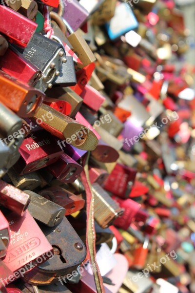 Love Locks Love Castle Friendship Padlocks