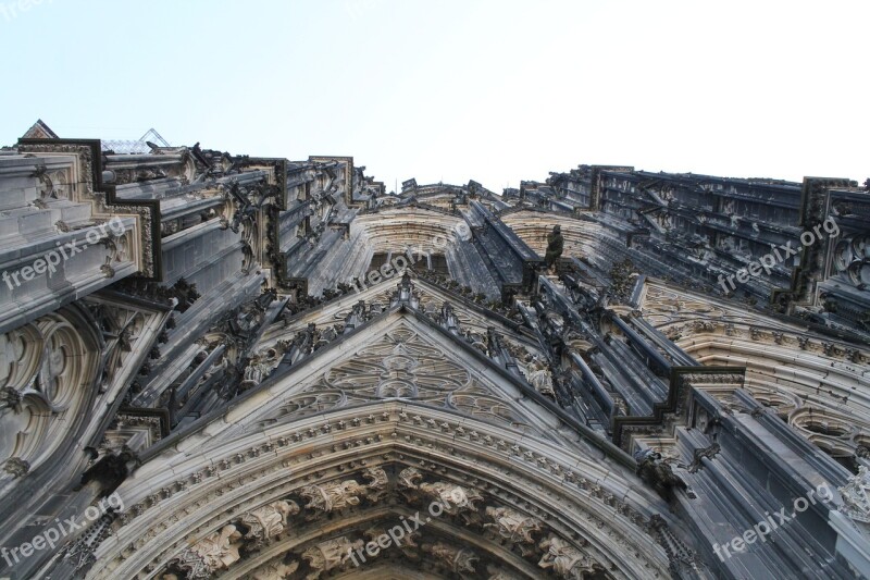 Dom Cologne Church Cathedral Architecture