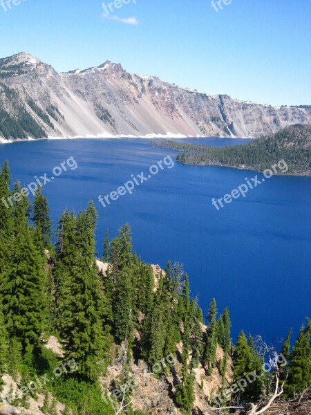 Crater Lake Oregon Lake Crater National