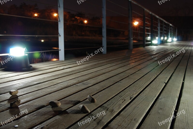 Bridge Light Stone Seonyudo Free Photos