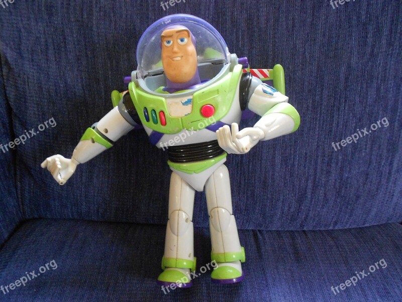 Buzz Lightyear Toy Plastic Play Children