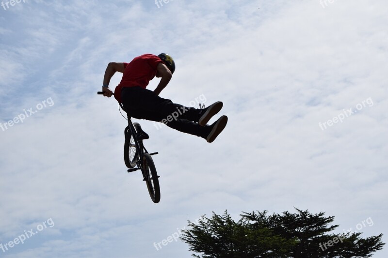 Bike Stunt Air Trick Danger