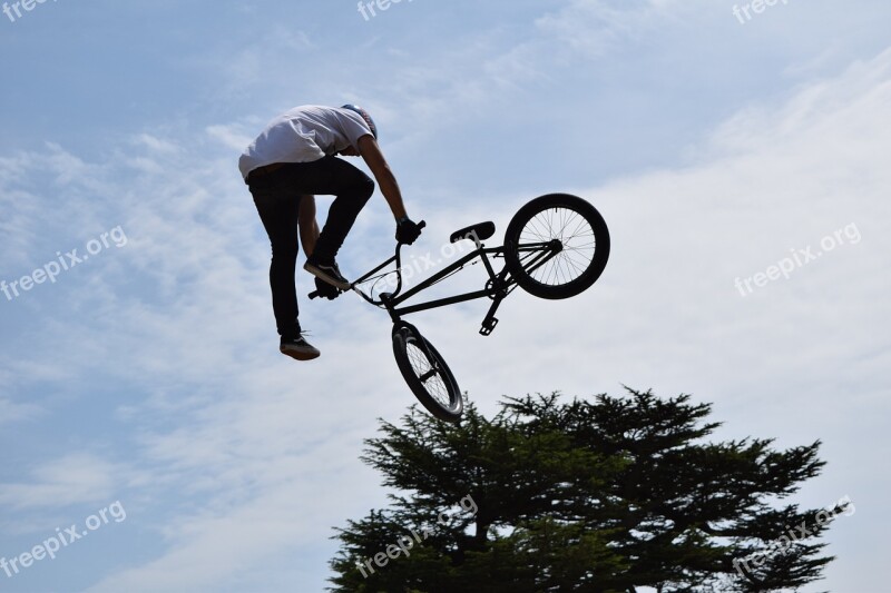 Bike Stunt Air Trick Danger