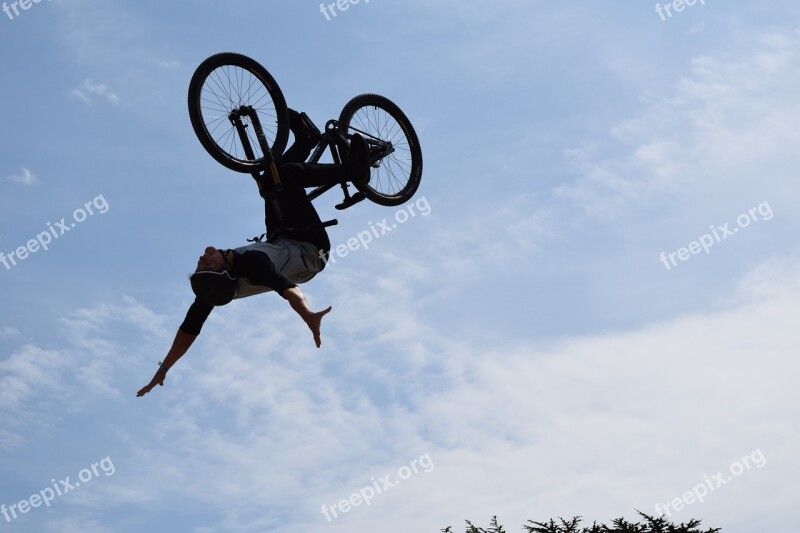 Bike Stunt Air Trick Danger