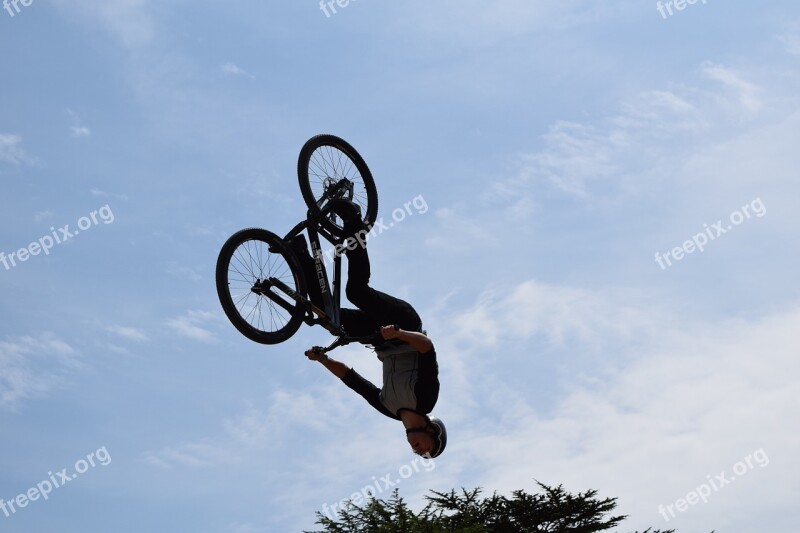 Bike Stunt Air Trick Danger