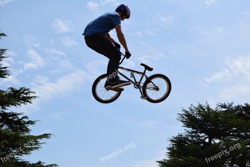 Bike Stunt Air Trick Danger