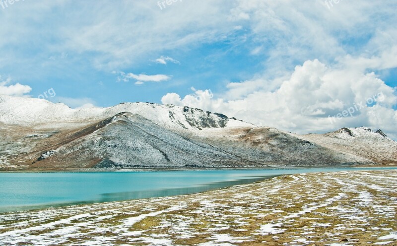 The Scenery Mountains Snow Mountain Free Photos