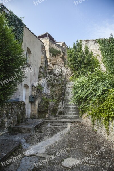 Lane Saint émilion France Saint-émilion Village