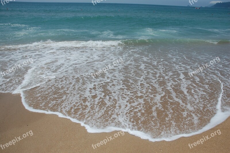 Beach Sand Sea Busan Sandy Beach