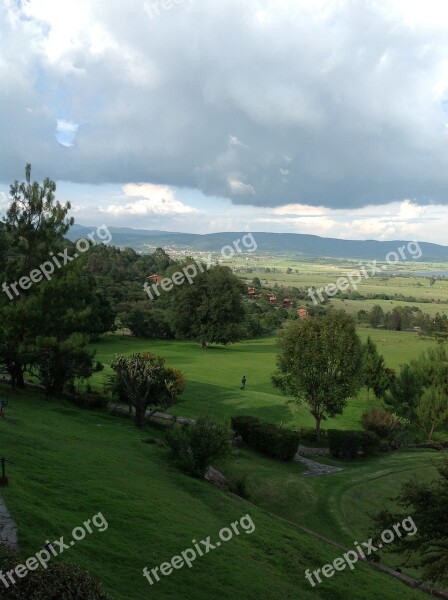 Clouds Air Field Sky Background