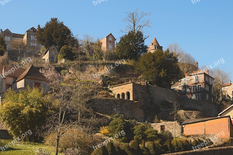 Avallon Yonne Burgundy City Site