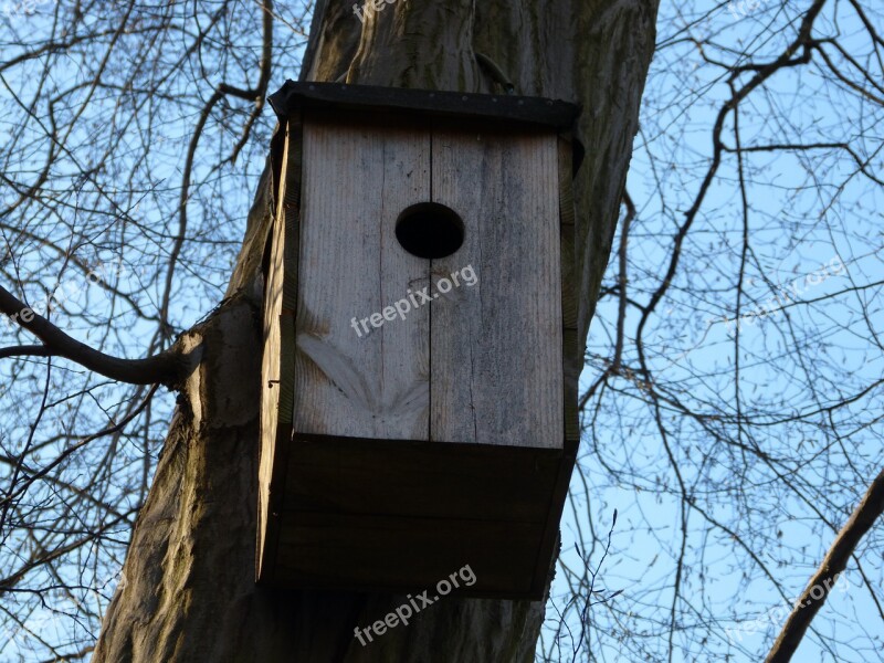 Aviary Treehouse Nesting Box Garden Bird