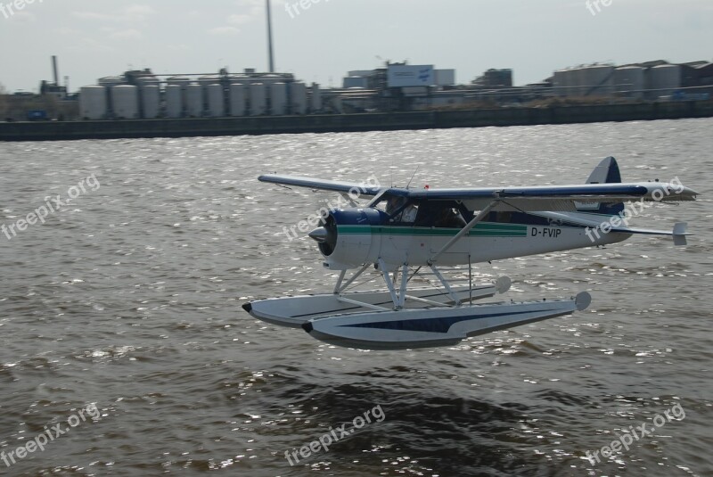 Hamburg Port Seaplane Landing Elbe