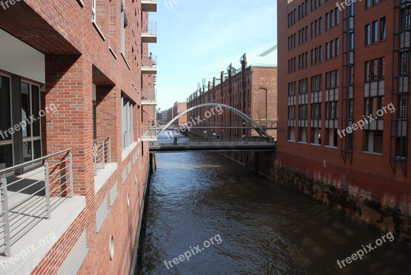 Hamburg Port Speicherstadt Channel Fleet