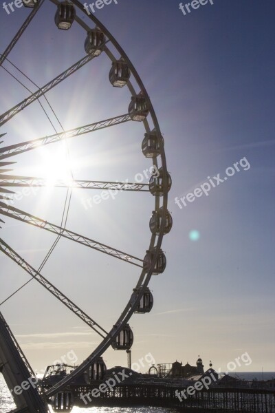 Brighton Wheel Tourism Seafront Architecture