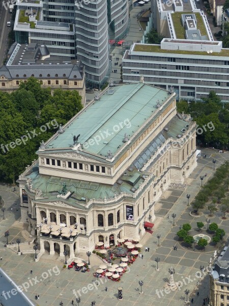 Frankfurt Hesse Architecture Main Building