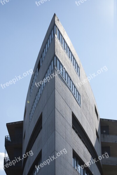 Multi Storey Car Park Building Architecture Pointed Angular