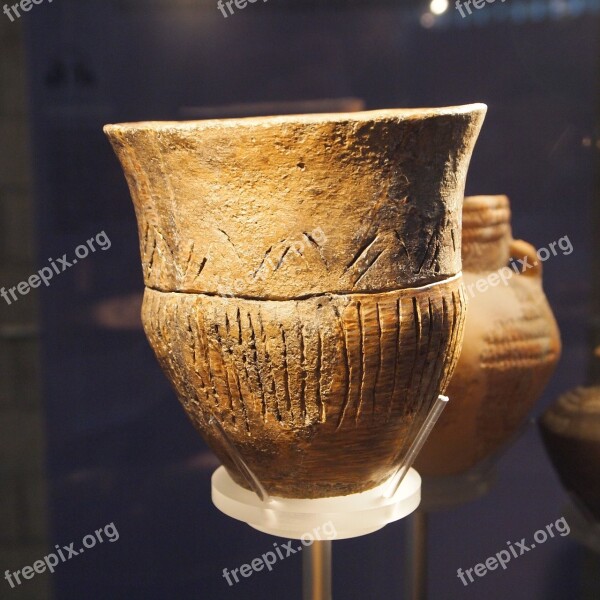 Urn Pot Clay Pottery Historical