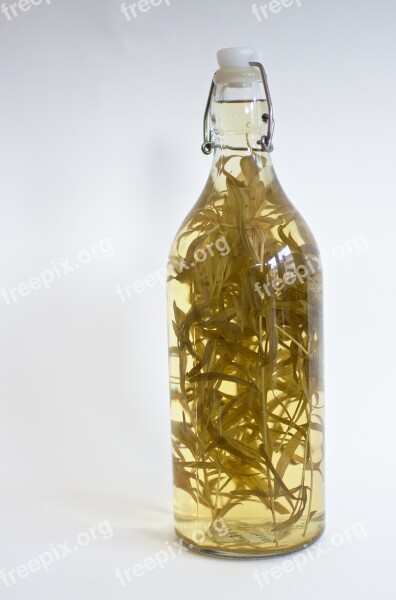 Tarragon Vinegar Vinegar Dragon Spice Homemade