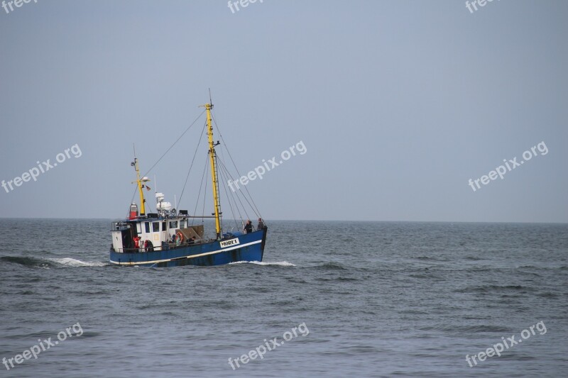 Fishing Boat Ship Sea Port Free Photos