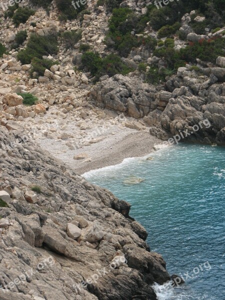 Great Rocks Water Seaside Free Photos