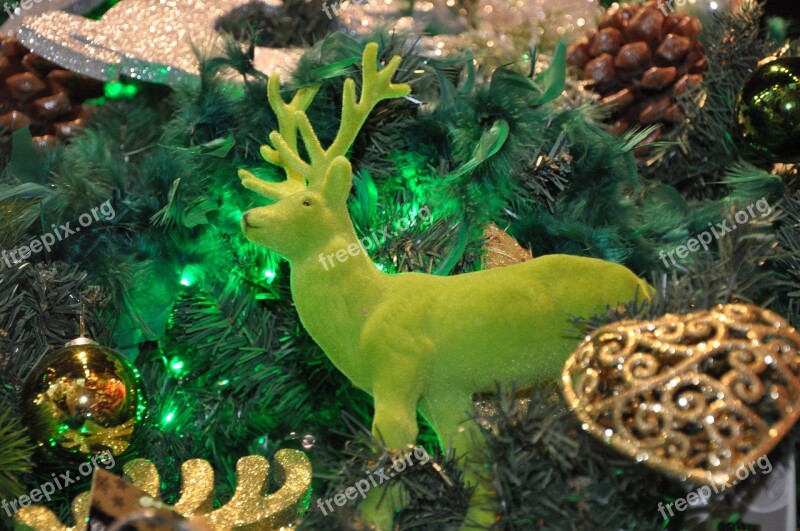 Christmas Christmas Ornaments Sparkle Green Free Photos