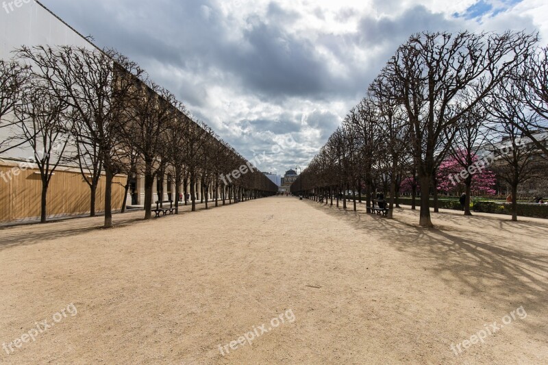 Place Trees Sky People Free Photos