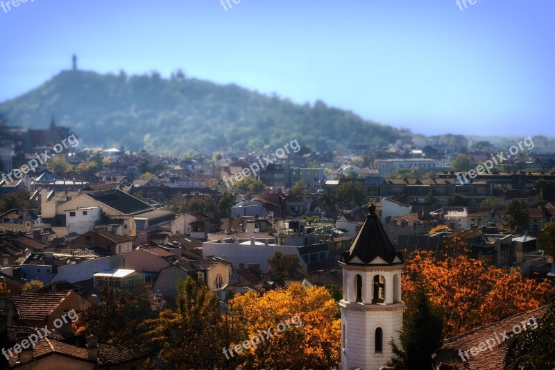 Town City Buildings Old Picturesque