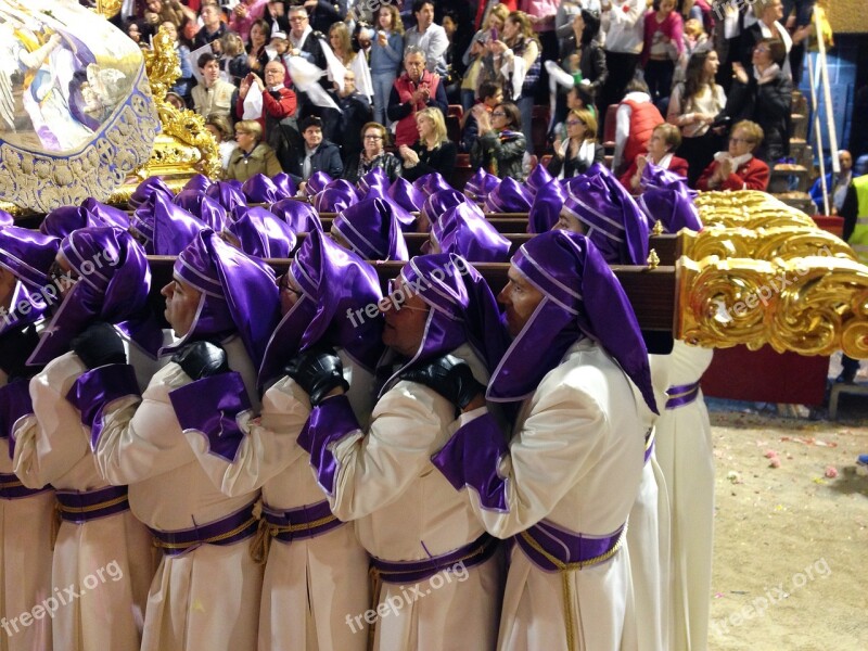 Spain Lorca Holy Week Parade Procession