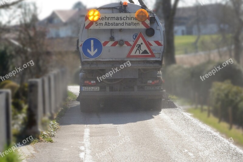 Work Road Traffic Clean Broom