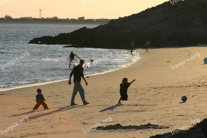 Beach Game Tourism Child Family