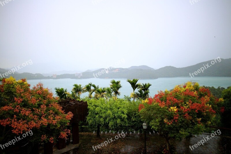 Sun Moon Lake Fresh Taiwan Landscape Free Photos