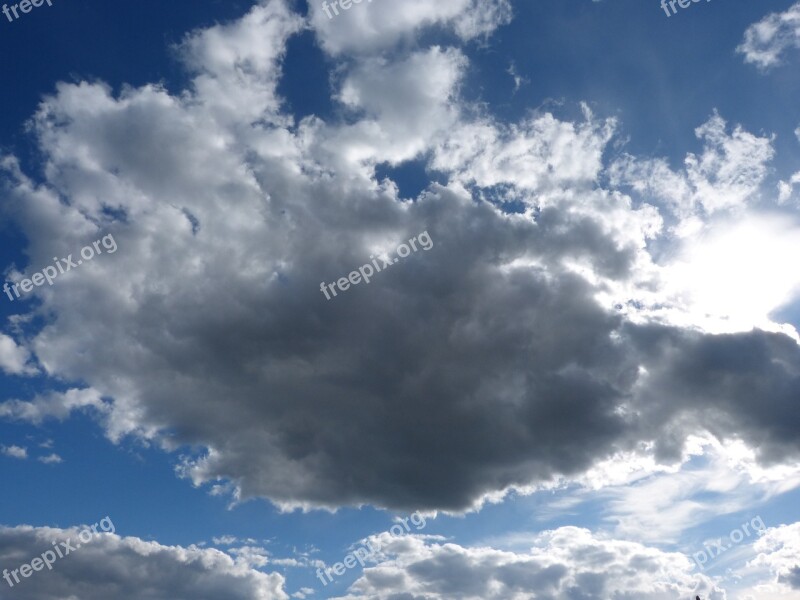 Clouded Sky Cloud Nature Mood Beautiful