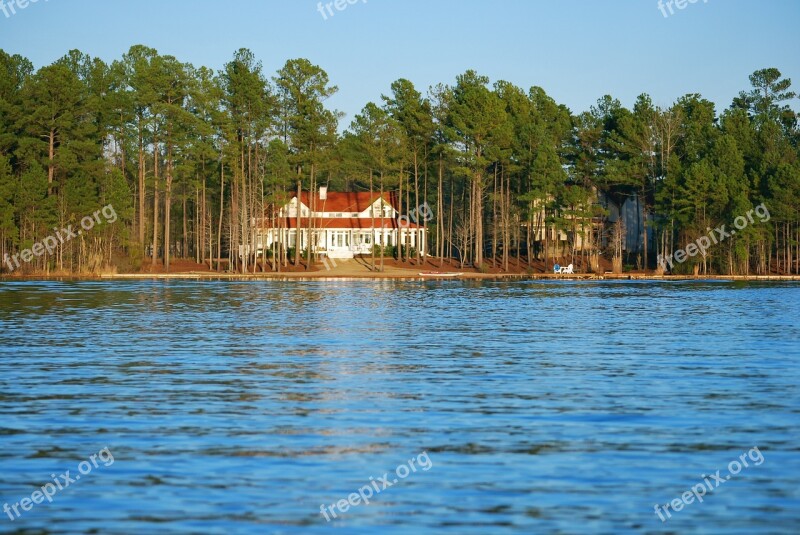 Lake House Vacation Lake Blue Water