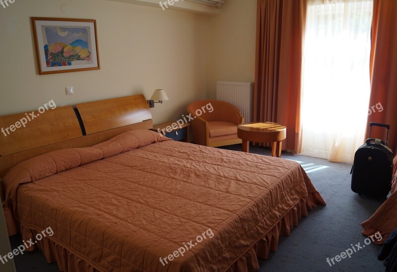 Hotel Bed Holidays Room Free Photos