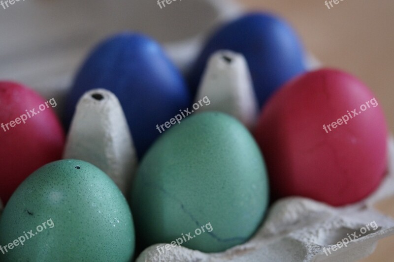 Egg Eggs Felt Colorful Eggs Easter Eggs Colored