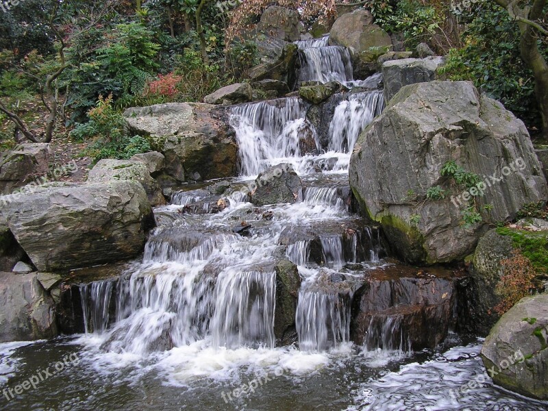 Holland Park Japanese Garden England London Park