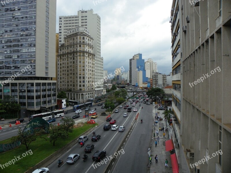 São Paulo City Holidays 23 De Maio Avenue Highway