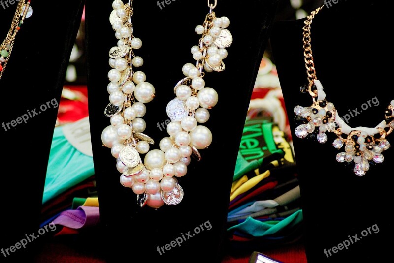 Necklaces Beads Jewelry Free Photos