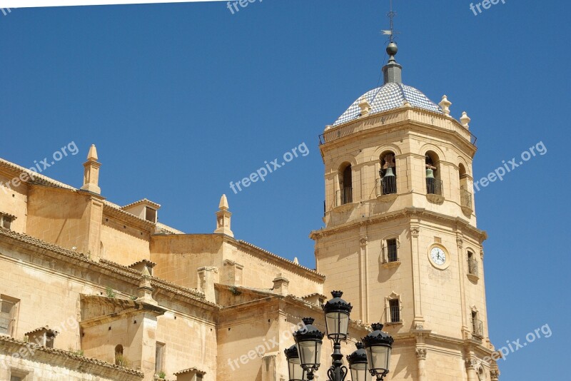 Spain Lorca Church Bell Tower Bells