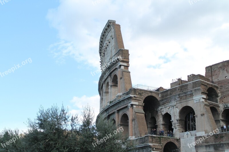 Colosseum Rome Monument Romano Ancient Rome