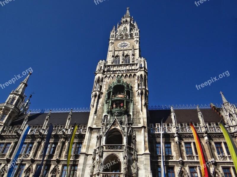 Munich Town Hall Places Of Interest Town Hall Tower Architecture