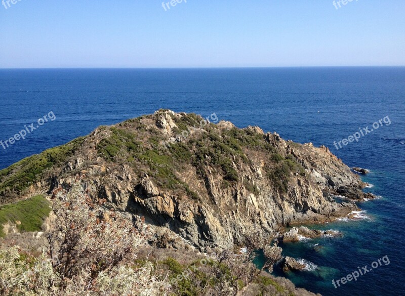 Sea Rock Nature Marine Landscape