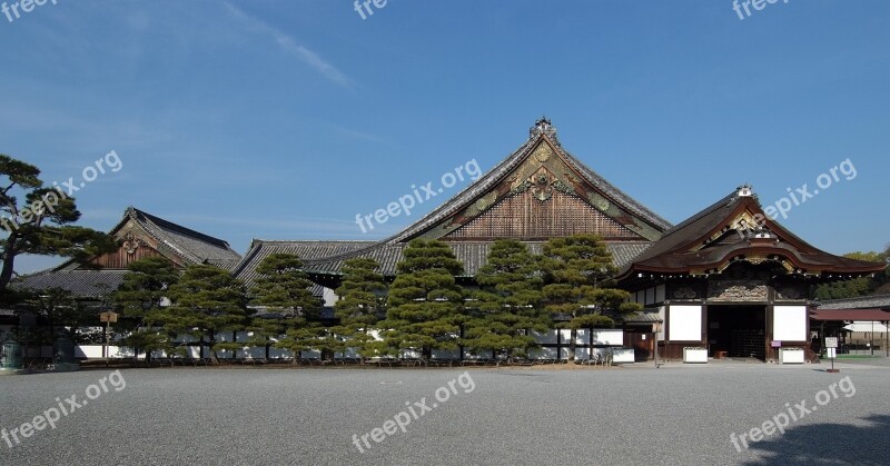 Kyoto Castle Japan Landmark Zen