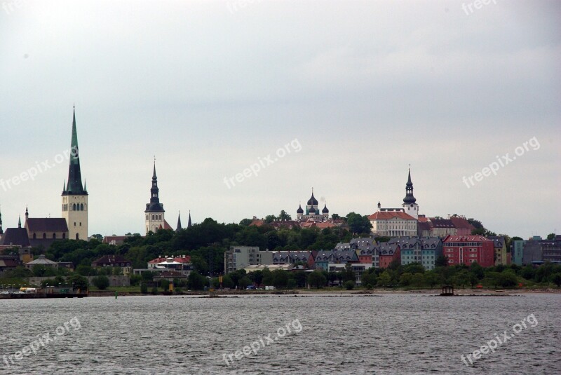 Tallinn City Estonia Town Europe